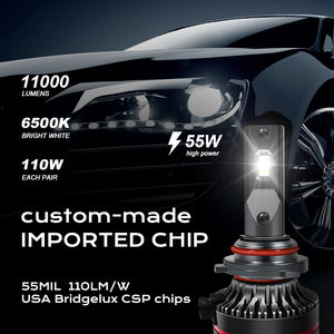 Conpex Einstellungsbeauftragter 50 W 11000LM M8 PRO Temperaturregelungssystem Lampe-Perlen-Lüfter kühler schnelle Wärmedissipation <span class=keywords><strong>Led</strong></span>-Scheinwerferlampen - Product Image 2