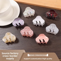 Pince à Cheveux Rétro Simple et Élégante de Petite Taille, Vente en Gros Usine, Logo Personnalisé, Accessoire pour Chignon Femme
