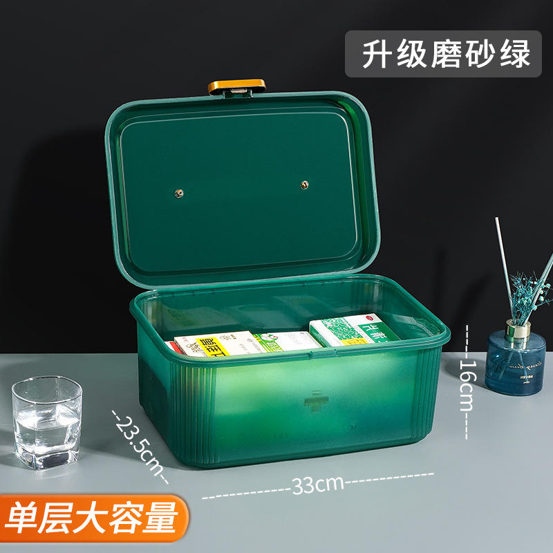 Monocouche [vert translucide] - boucle plaquée or