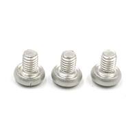 Vis de machine à tête ronde Torx plaquée zinc argenté lisse pour le montage de composants électroniques
