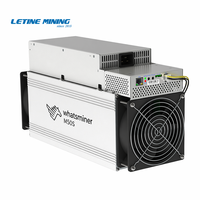 Whatsminer M50 124T BTC Miner MicroBT M50 126Th 26W Machine de minage Bitcoin, machine de minage ASIC pour crypto-monnaies M50 26W 124T, équipement de minage crypto