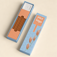 Bâtonnets d'encens personnalisés haut de gamme en bambou et bois de santal 100 % naturels, parfum aromatique indien et tibétain pour l'automne