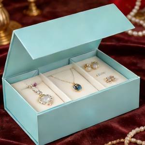 Caja de Regalo para Joyería, con Logotipo Personalizado, Color Cuadrado, Magnética, Empaque de Lujo - Product Image 2