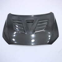 Capot avant en fibre de carbone véritable de style V personnalisé pour Mitsubishi Lancer EVO 10 2007-2016, amélioration du capot moteur