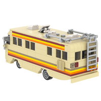 Figurine articulée MOC MOOXI MOC1246 The Breaking Bad Walter White's Car Creative Jouets Blocs & Model Building Blocks Sets Jouets Poupées