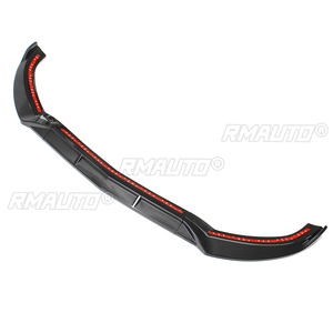 W205กันชนหน้า3ชิ้นสำหรับรถยนต์เมอร์เซเดสปอยเลอร์สปอยเลอร์ W205 C250 C300 C350 2015-2018 - Product Image 2