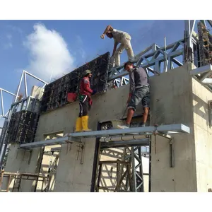 Sistem Panel Formwork Modular Plastik Formwork Beton untuk Dinding