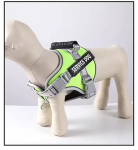 New Arrival Custom Fashion Nylon Solid Small Dog <b>Harness</b> <b>No</b> <b>Pull</b> Padded Button Closure Eco-Friendly Pet <b>Harness</b> - Product Image 6