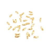 Fermoir à ressort en laiton plaqué cuivre 14K, forme queue de poisson, pour la fabrication de bijoux et de colliers, accessoire d'atelier