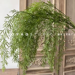หญ้าเทียมแขวนประดับ พลาสติกสีเขียว สำหรับตกแต่งบ้าน โรงแรม Yh-Cdcc - Product Image 5