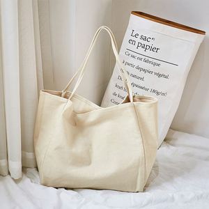 Custom Printed Logo Large Capacity Shopping Handbag One Shoulder Women's Tote <b>Bag</b> - Product Image 3
