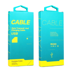 Các Nhà Sản Xuất Tùy Chỉnh Nhỏ <span class=keywords><strong>Fan</strong></span> Bao Bì Hộp Móc Loại Thiết Kế Hộp Giấy Sạc Điện Thoại Điện Tử Hộp Giấy - Product Image 5