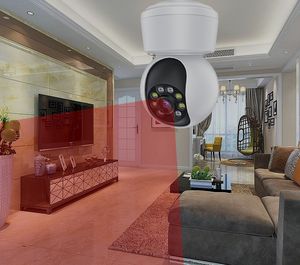 Caméra de sécurité domestique sans fil A10 X-IOT CAM 1080P Ptz Vidéo <span class=keywords><strong>Wifi</strong></span> Caméra de sécurité domestique Caméra CCTV Ampoule - Product Image 3