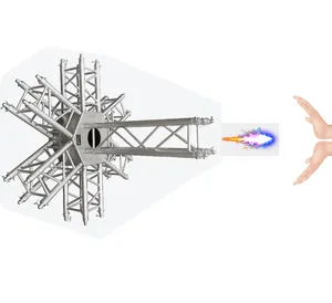 Kkmark 8 路桁架连接器连接屋面铝照明桁架户外婚礼舞台节日活动舞台