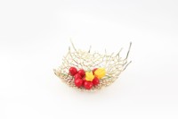 Ventes en gros de bols à fruits décoratifs en alliage de zinc irréguliers, durables et élégants pour la maison ou le restaurant