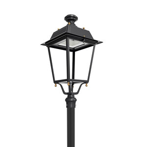 Aluminium IP66 Outdoor Park Lantern 60W LED Post Top Garden Luminaire Traditional <strong>Classical</strong> <strong>Street</strong> <strong>Light</strong> - Product Image 1