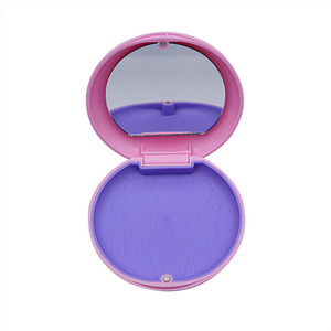 กล่องใส่รีเทนเนอร์แบบใส แม่เหล็กซ่อน สำหรับใส่ฟันปลอม หรืออุปกรณ์ป้องกันฟัน รูปทรงกลม - Product Image 6