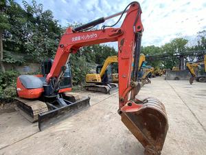 Mini-pelleteuse d'occasion KUBOTA KX183 Petite pelleteuse Bonne construction Machine d'occasion 6T Kubota KX 183 185 En stock - Product Image 6