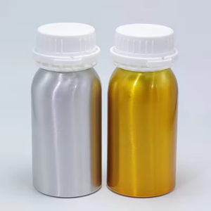 Bouteille en aluminium de 500 ml, 1 L, pour réactifs liquides, produits chimiques, avec joint de couvercle interne, 50 ml, 250 ml, emballage personnalisé en métal pour parfum - Product Image 3