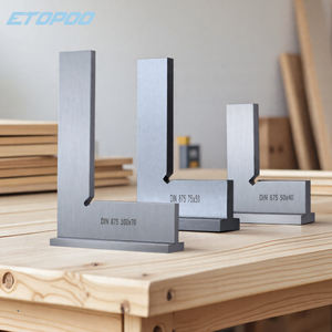 3 Stück 90 Grad mit Sitz winkel lineal Bereich 50x40,75x50,100x70 Winkel lineale aus Kohlenstoffs tahl Hochwertige Messwerk zeuge - Product Image 3