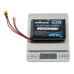 RadioMaster 6200mAh 2S Lipo Motors <b>Battery</b> for TX16s and Boxer With JST-XH/XT30 Connectors - Product Image 5