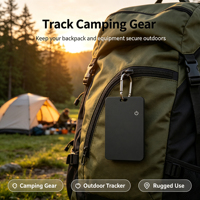 Traceur de carte compatible Android F40, localisateur Bluetooth pour portefeuille, anti-perte