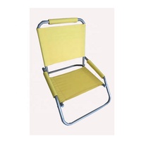 Chaise de plage pliable en acier, style moderne, durable, légère, confortable, pour l'extérieur, couleurs personnalisées imprimées UV