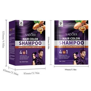 <span class=keywords><strong>Tinta</strong></span> <span class=keywords><strong>per</strong></span> <span class=keywords><strong>Capelli</strong></span> <span class=keywords><strong>Viola</strong></span> Pratica, Delicata, a Lunga Durata, Idratante, Non Irritante, Facile da Applicare - Product Image 4