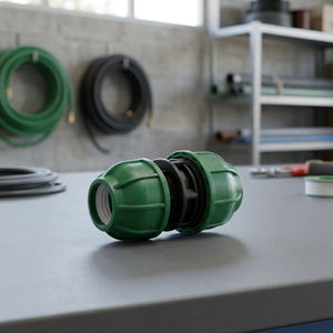 Raccord de réduction à compression PP 110*90 en PE/HDPE vierge pour systèmes d'alimentation en eau et d'évacuation, conception à anneau SAP - Product Image 2
