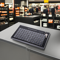 Penjualan paling laris Keyboard sistem ritel POS dapat diprogram penuh KB78