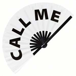 Abanicos de Mano Personalizados para Bodas Chinas, Abanicos Pintados a Mano con Técnicas Personalizadas, Abanicos Grandes y Pequeños de Plástico, Madera y Bambú - Product Image 1