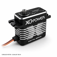 XQ-POWER S8020D 20KG Servo numérique sans noyau à couple élevé, étanche, engrenage en acier inoxydable 0.104s pour voiture RC, bateau 8.4V