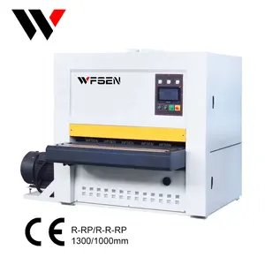 Thickness Electric Industrial Lacquer Conveyor Timber Wood Sander Machine