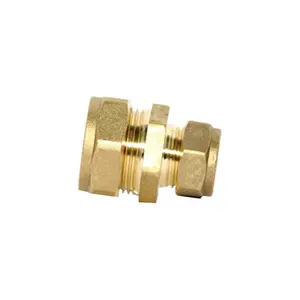 Brass Ferrule Hose Compression Pipe Fittings Brass Male To Copper Connector Reducing Brass Fittings