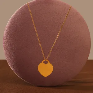 Fijne Gepolijste Blanco Hart Hanger Paar Kettingen Sieraden Geschenken Lasergravure Naam Foto Hart Rvs Ketting