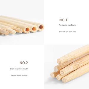 Baguettes en bambou télescopiques jetables personnalisées avec logo écologique imprimé - Product Image 6