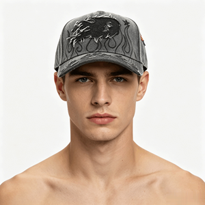 Cappellino da Baseball Sportivo di Lusso Best Seller con Ricamo Completo a Croce Corona Cristo San Giuda Taddeo per Design in Tessuto Scamosciato e Metallo - Product Image 4