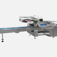Machine d'emballage automatique multifonction RHZB430 pour biscuits, gâteaux et autres produits de boulangerie