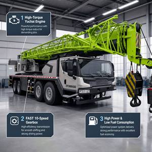 Grue tout-terrain de 80 tonnes pour travaux de levage sur routes montagneuses et terrains accidentés - Product Image 6