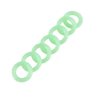 Silicone O-ring VMQ Silicone luminous ring high temperature resistance wire diameter 3mm SI sealing ring