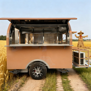 Remorque à burritos de qualité commerciale, camion de restauration extérieur, cuisine mobile en acier inoxydable - Product Image 4