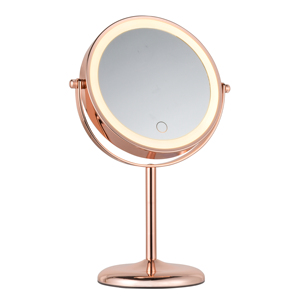 Espejo de Maquillaje Cosmético Inteligente con Aumento 3X, Espejo de Maquillaje <span class=keywords><strong>LED</strong></span> Nórdico de Sobremesa con Luz - Product Image 2