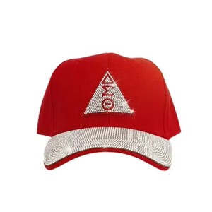 Casquette de baseball ajustable personnalisée de haute qualité avec logo brodé pour sororités et fraternités, motif « Enough Said » imprimé, vente en gros - Product Image 6