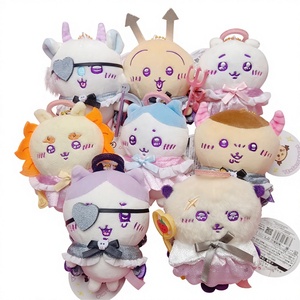 Lindo Peluche de Oso Ángel Diablo Autoironista, Relleno de Algodón PP, Colgante de Estilo Japonés, Dibujos Animados Jiyka <span class=keywords><strong>Wow</strong></span> Small Eight Usaki, Hecho en China - Product Image 1