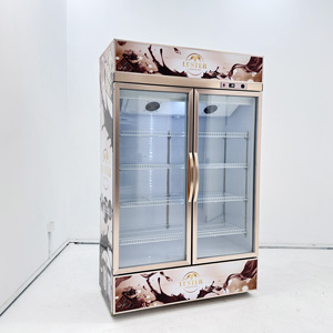 Refrigerador de exhibición de supermercado, refrigerador de <span class=keywords><strong>bar</strong></span> de vino, Enfriador de cerveza, enfriador de vino - Product Image 4