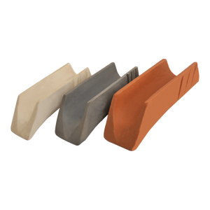 Gocciolatore Aperto in Marmo Bianco 27x8 cm per Paesaggistica e Pavimentazione - Product Image 1