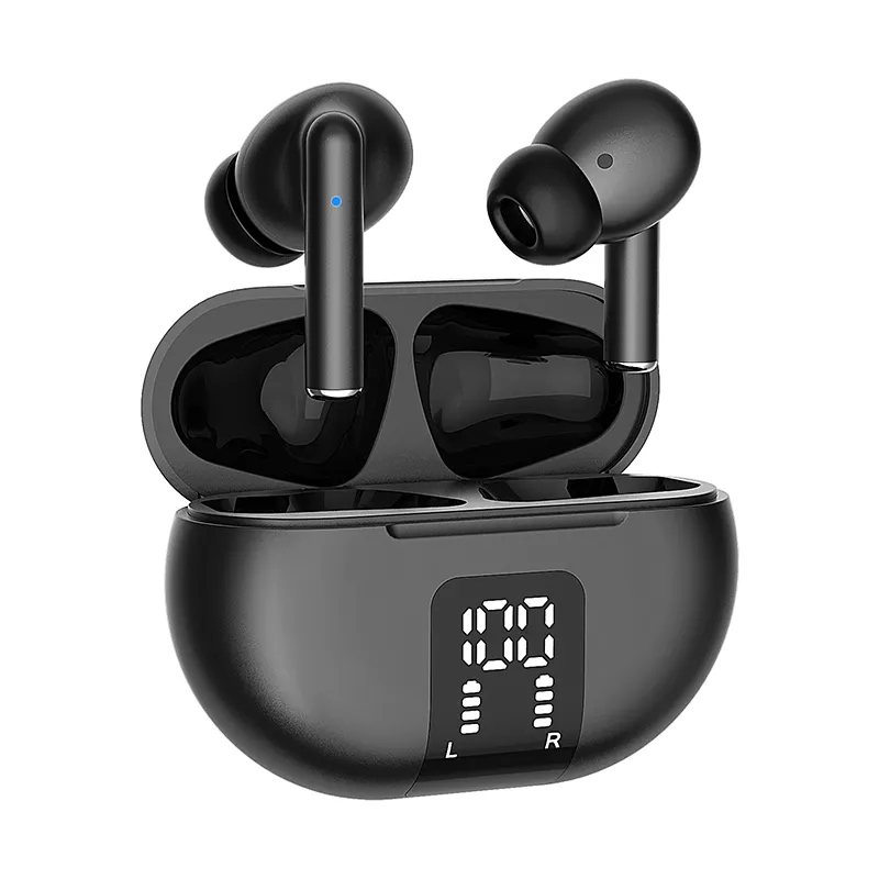 2023 Neueste Dual Mic ENC-Kopfhörer Geräusch unterdrückung Touch Control Digitale Batterie anzeige Drahtlose Ohrhörer Active Noise Cancel