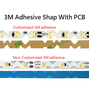 3 năm Bảo hành chất lượng cao không ướt S hình dạng bất kỳ góc uốn cong LED Strip linh hoạt 12V 60Led 72led 90led 120LED mỗi mét - Product Image 5