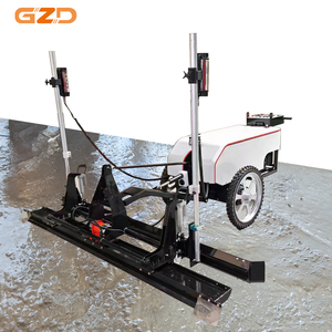 Machine de nivellement au laser pour béton GZD Road Machinery, quatre roues, vibrante automatique, à guidage automatique - Product Image 1