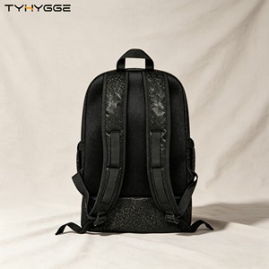 Mochila Verde <span class=keywords><strong>Bosque</strong></span> con Brillantina para Mujer, con Compartimento Independiente para Zapatos, Logotipo Personalizado, MOQ de 1 Pieza, Mochila Escolar Brillante - Product Image 3
